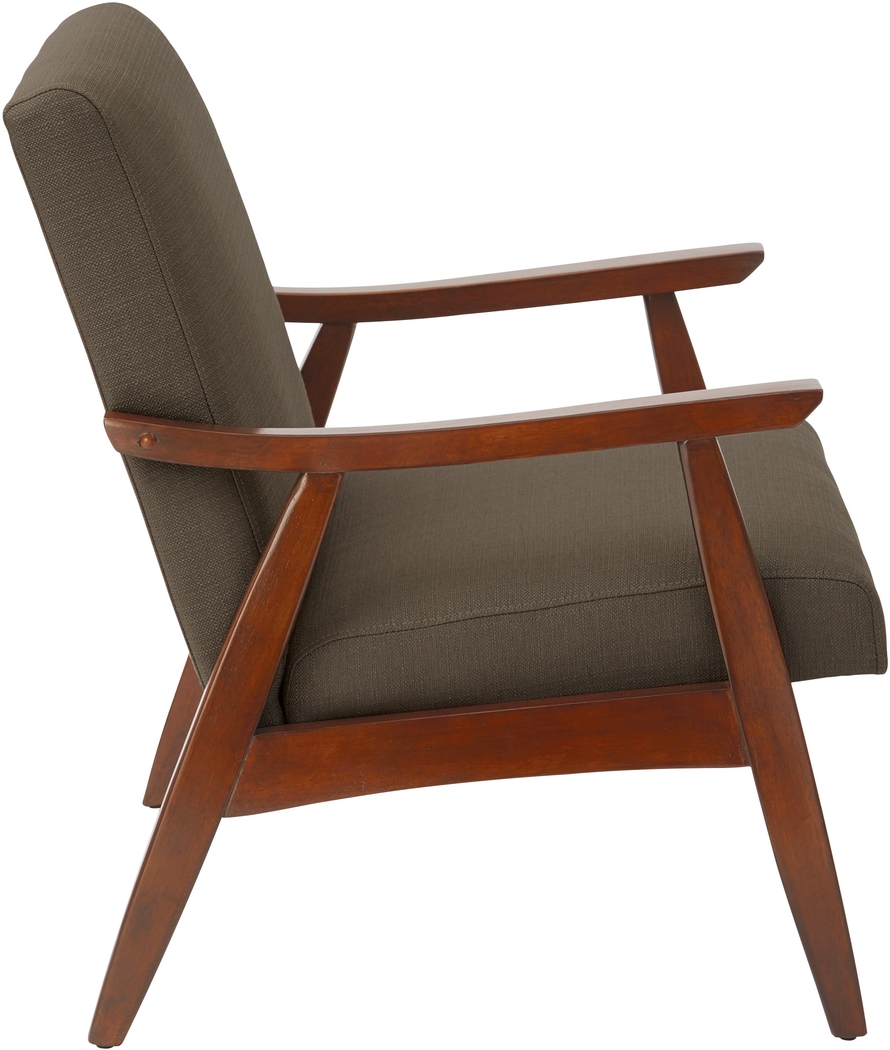 Avott Brown Accent Chair - Thumbnail - Image 4