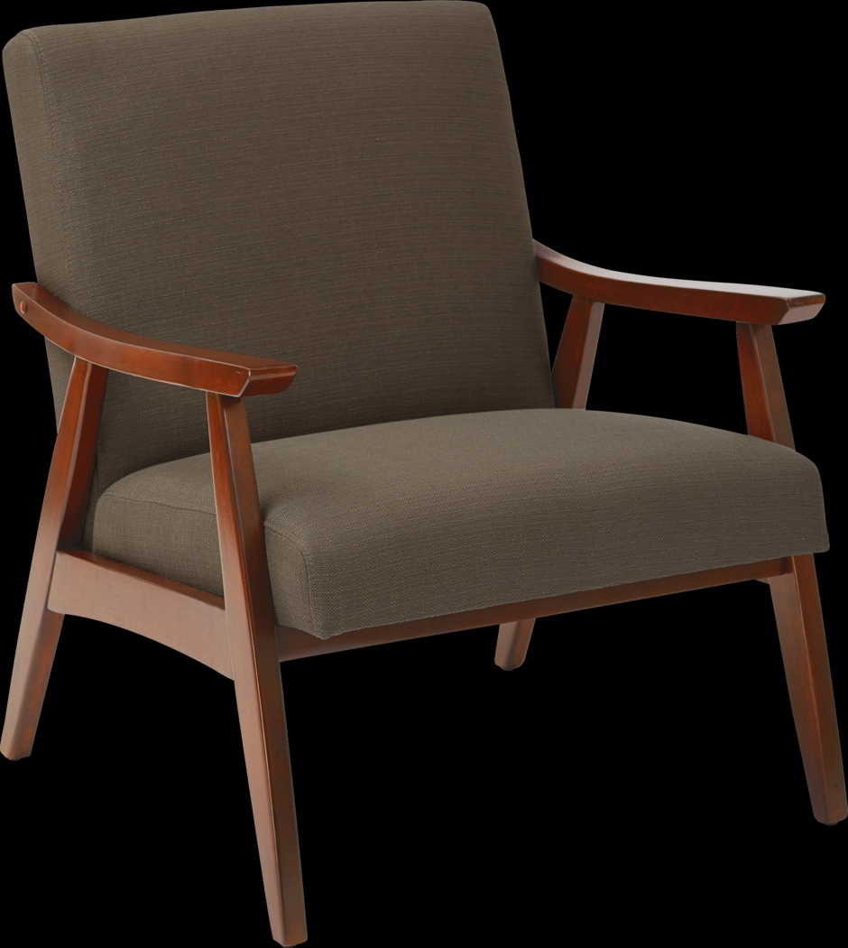 Avott Brown Accent Chair - Thumbnail - Image 1