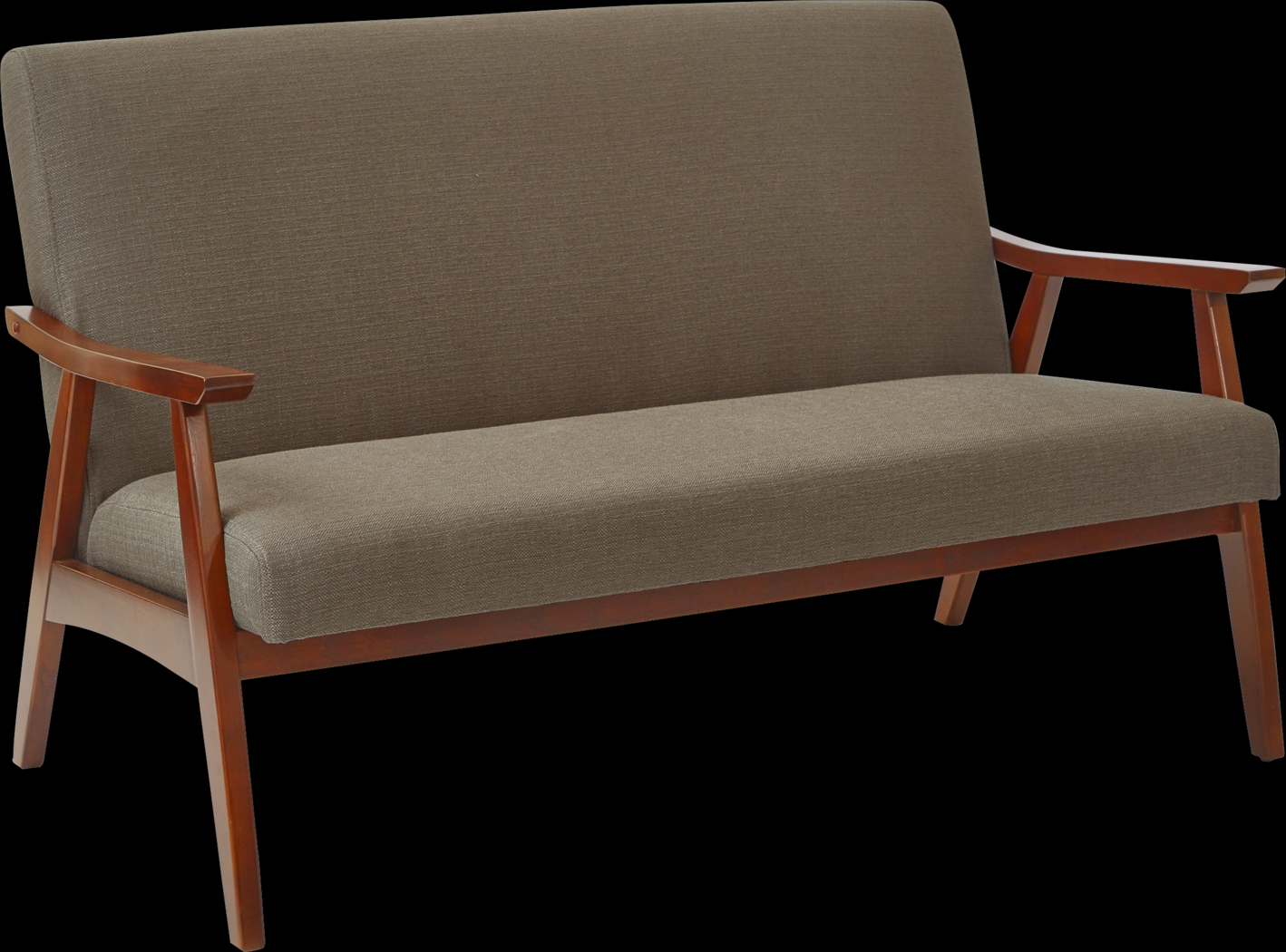 Avott Brown Loveseat - Thumbnail - Image 1
