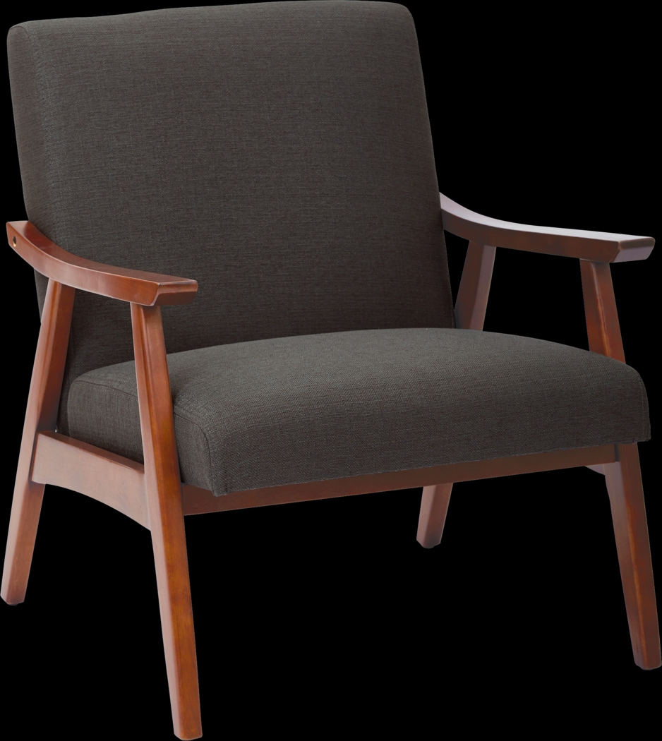 Avott Charcoal Accent Chair - Thumbnail - Image 1