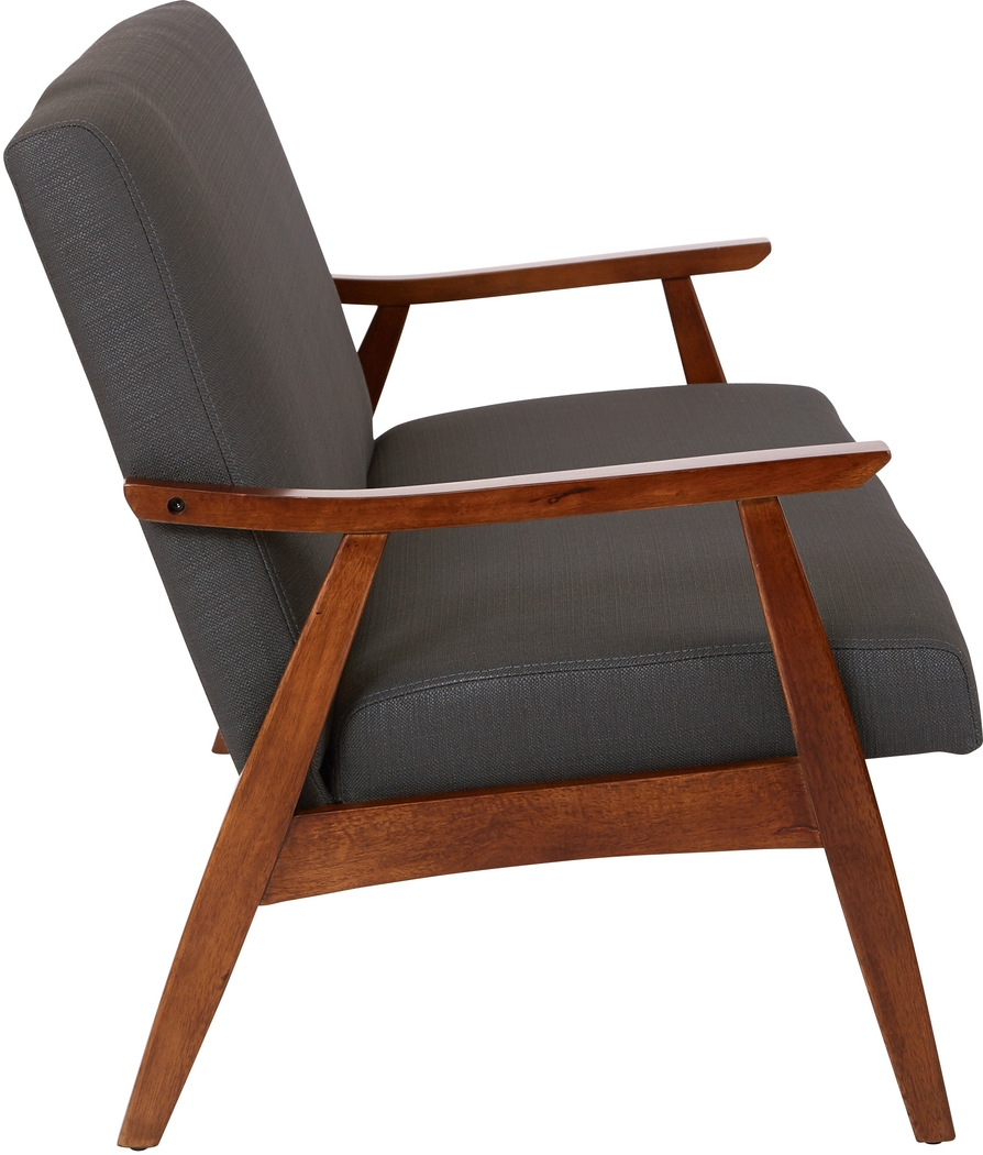 Avott Charcoal Loveseat - Thumbnail - Image 2