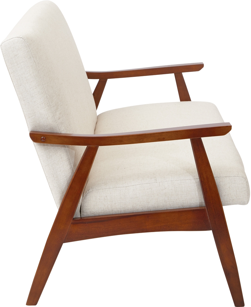 Avott Cream Loveseat - Thumbnail - Image 2