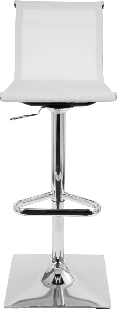 Avrum White 3 Pc Bar Height Dining Set - Thumbnail - Image 4