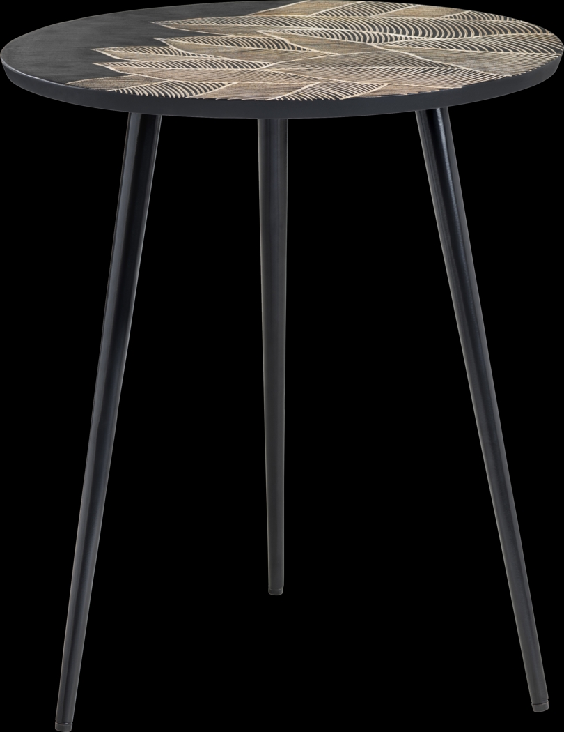 Awbrey Black End Table - Thumbnail - Image 2