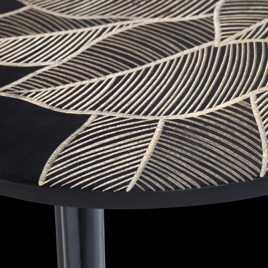 Awbrey Black End Table - Thumbnail - Image 3