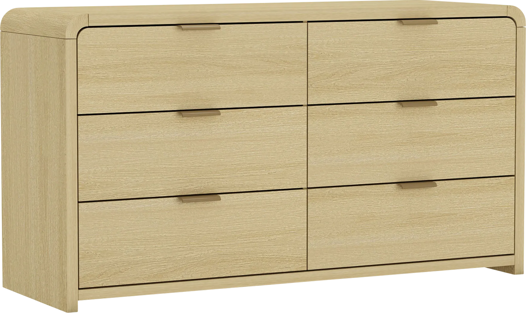 Awidi Oak/Gold Dresser - Image 6