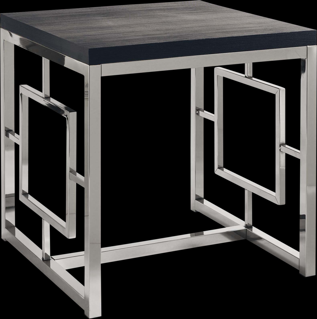 Awini Black End Table - Thumbnail - Image 1