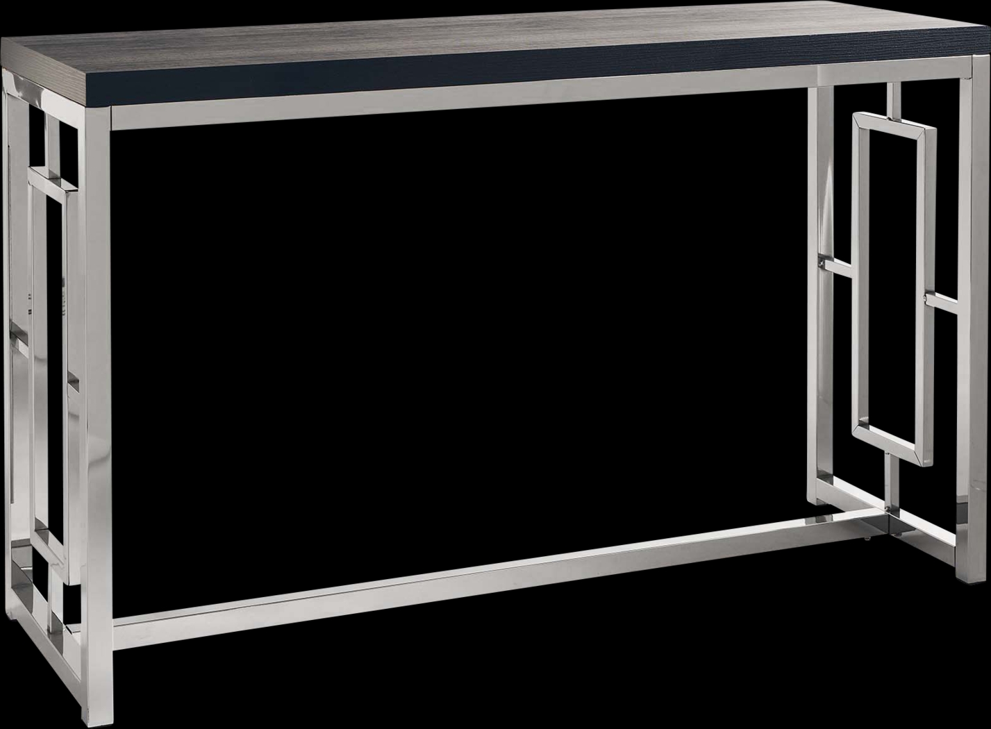 Awini Black Sofa Table - Thumbnail - Image 1