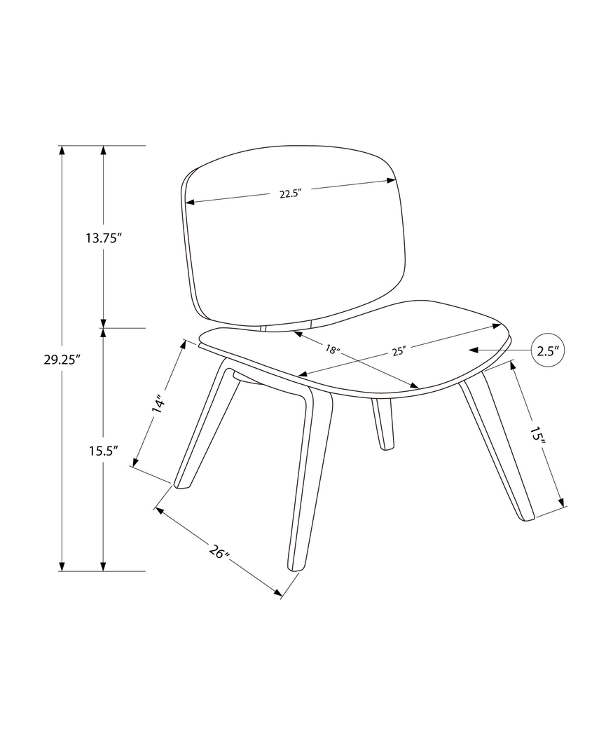 Axelton Brown Accent Chair - Thumbnail - Image 4