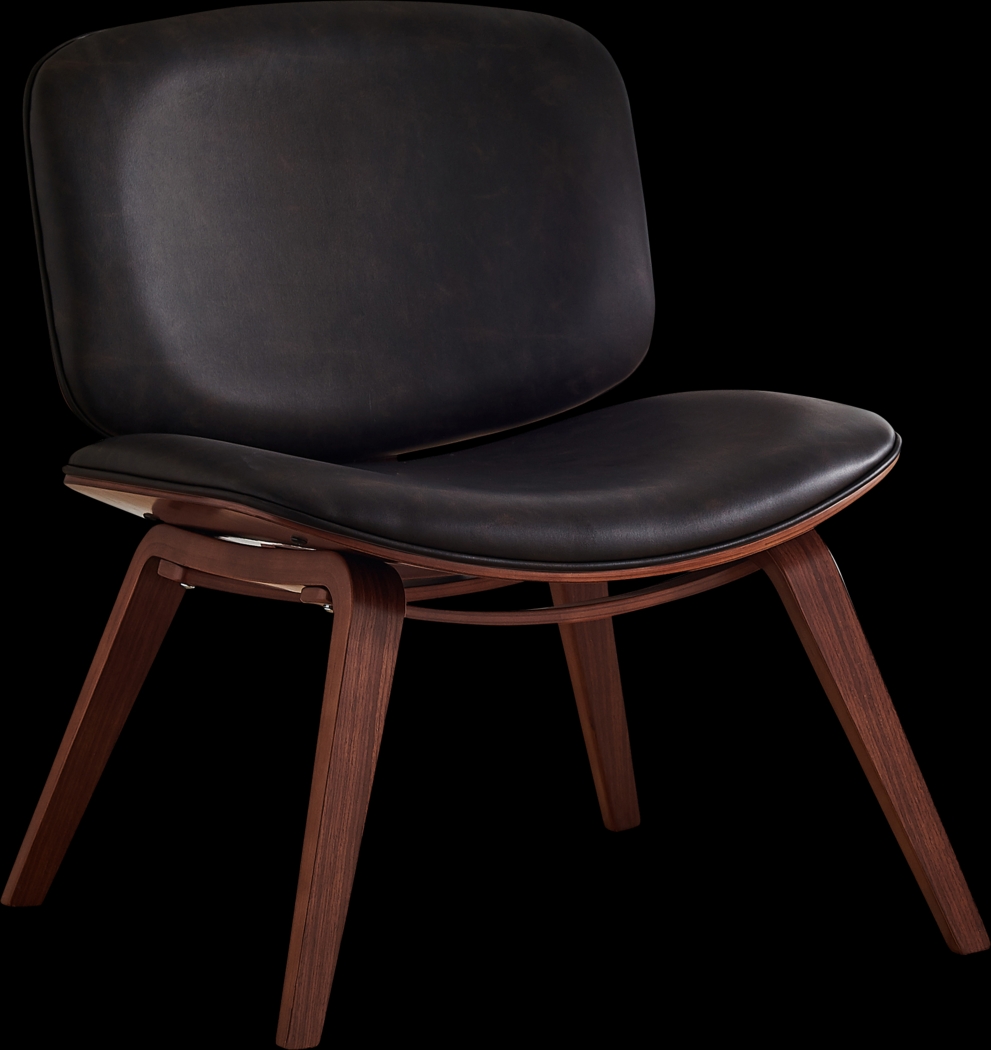 Axelton Brown Accent Chair - Thumbnail - Image 1