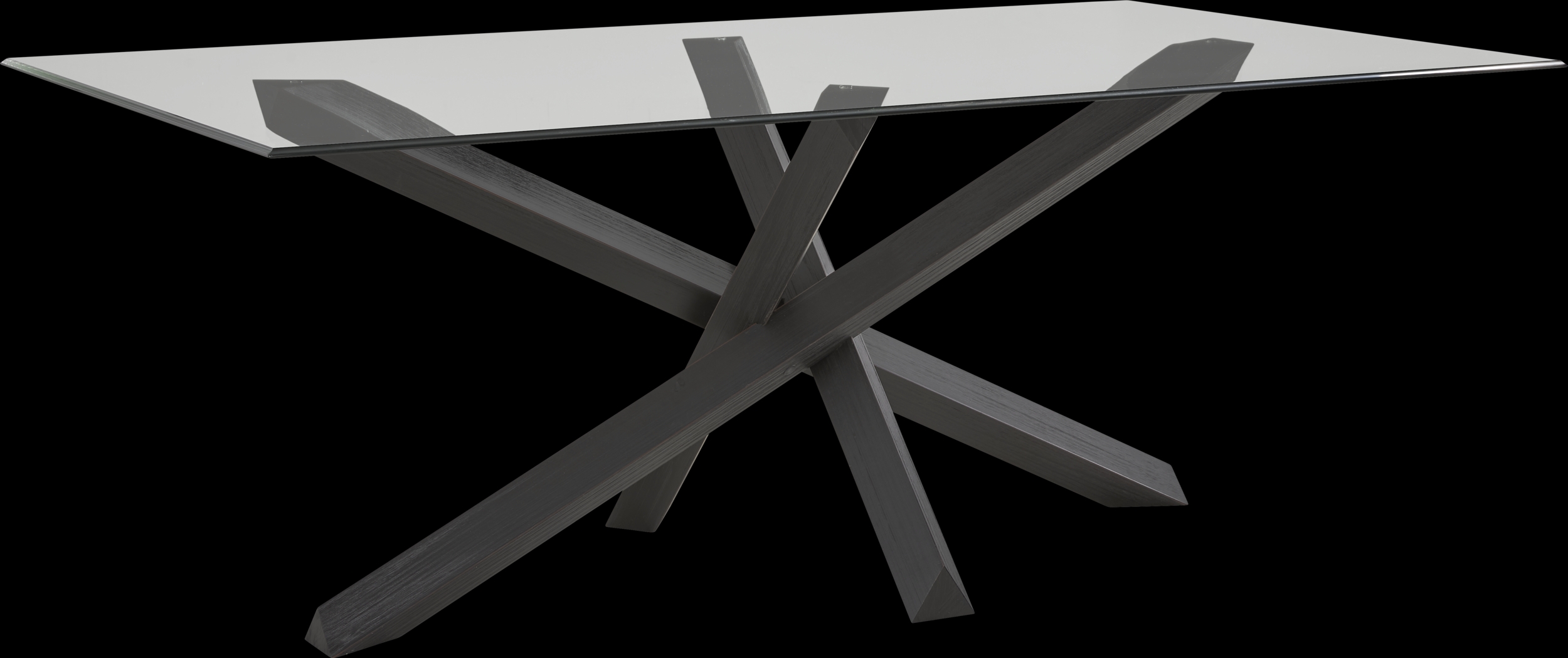 Axia Black Dining Table - Thumbnail - Image 1