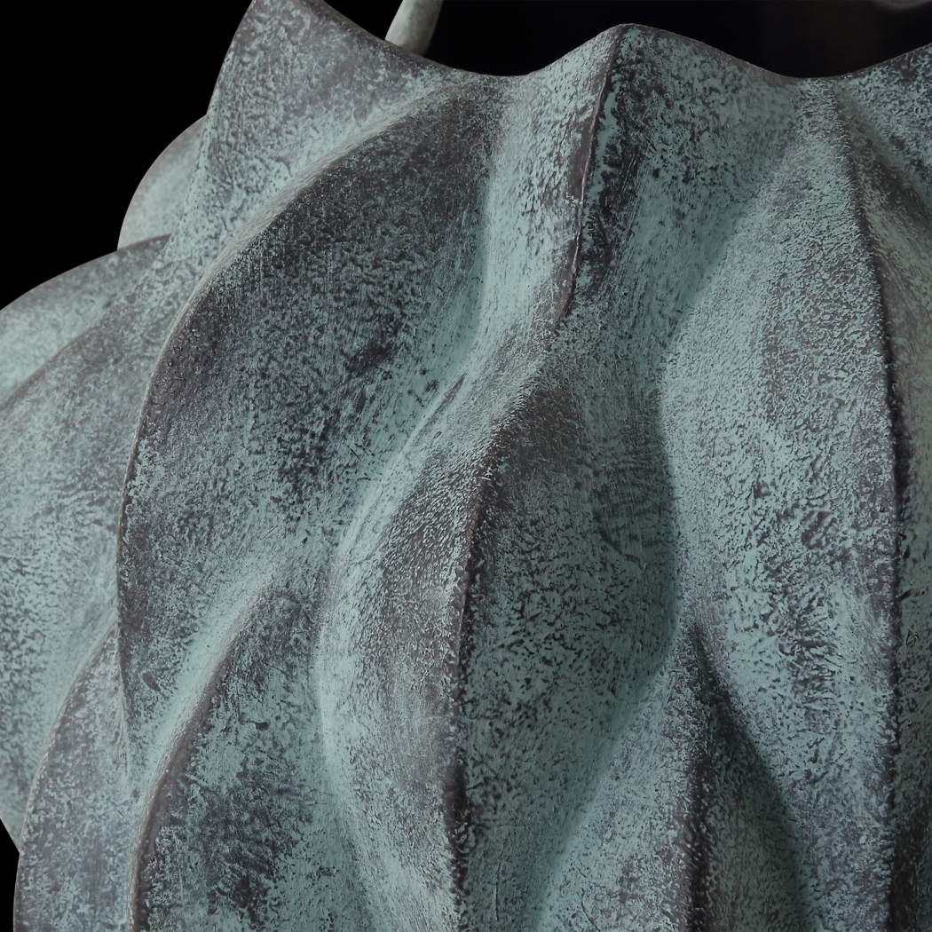 Ayaab Bronze Vase, Set of 2 - Thumbnail - Image 5