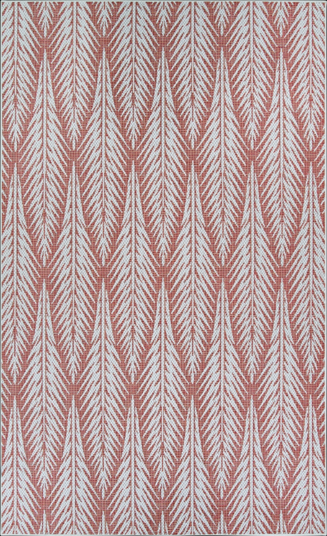 Ayandra Red 7'6 x 10'9 Indoor/Outdoor Rug - Thumbnail - Image 1