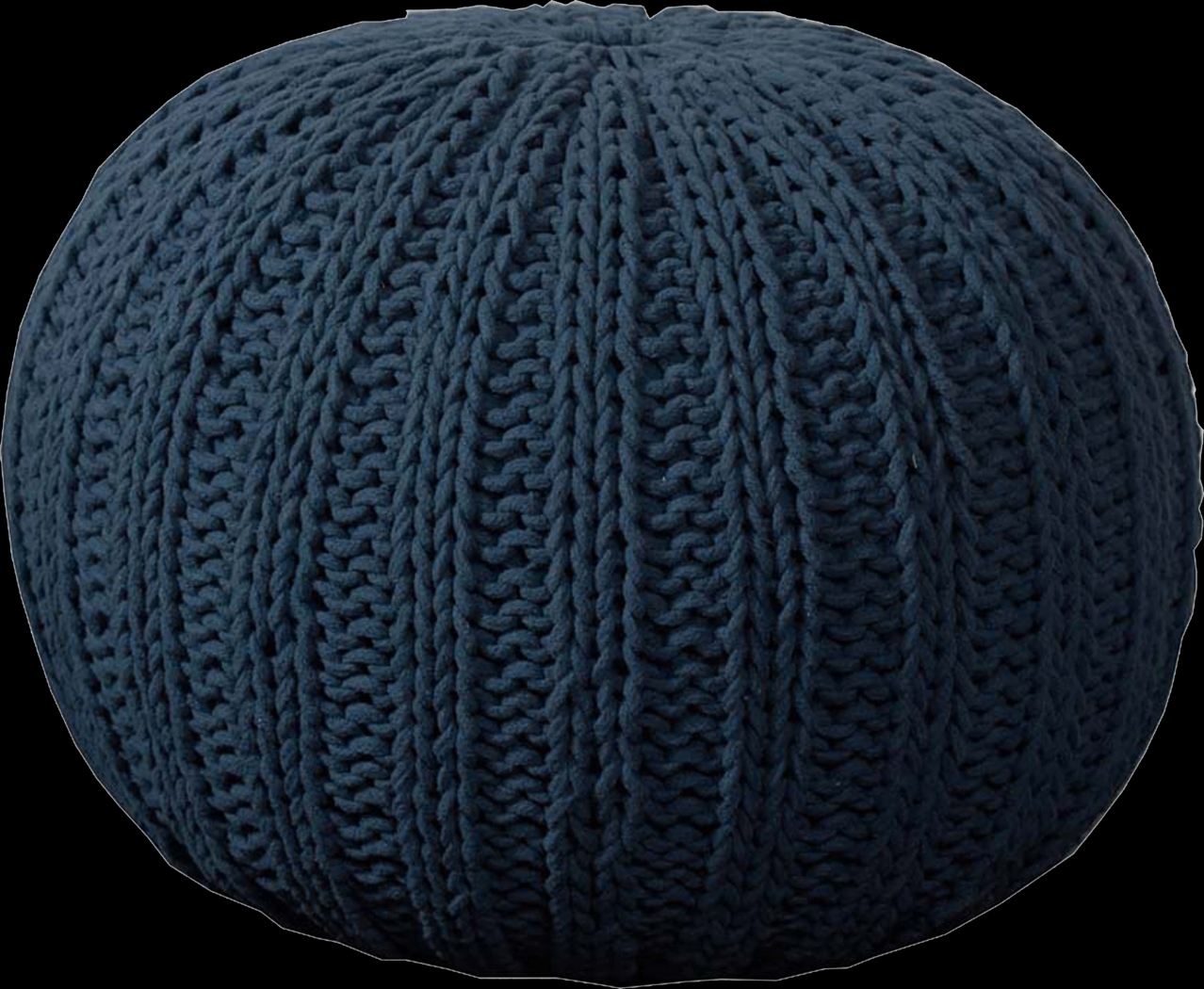Ayidu Navy Pouf - Thumbnail - Image 1