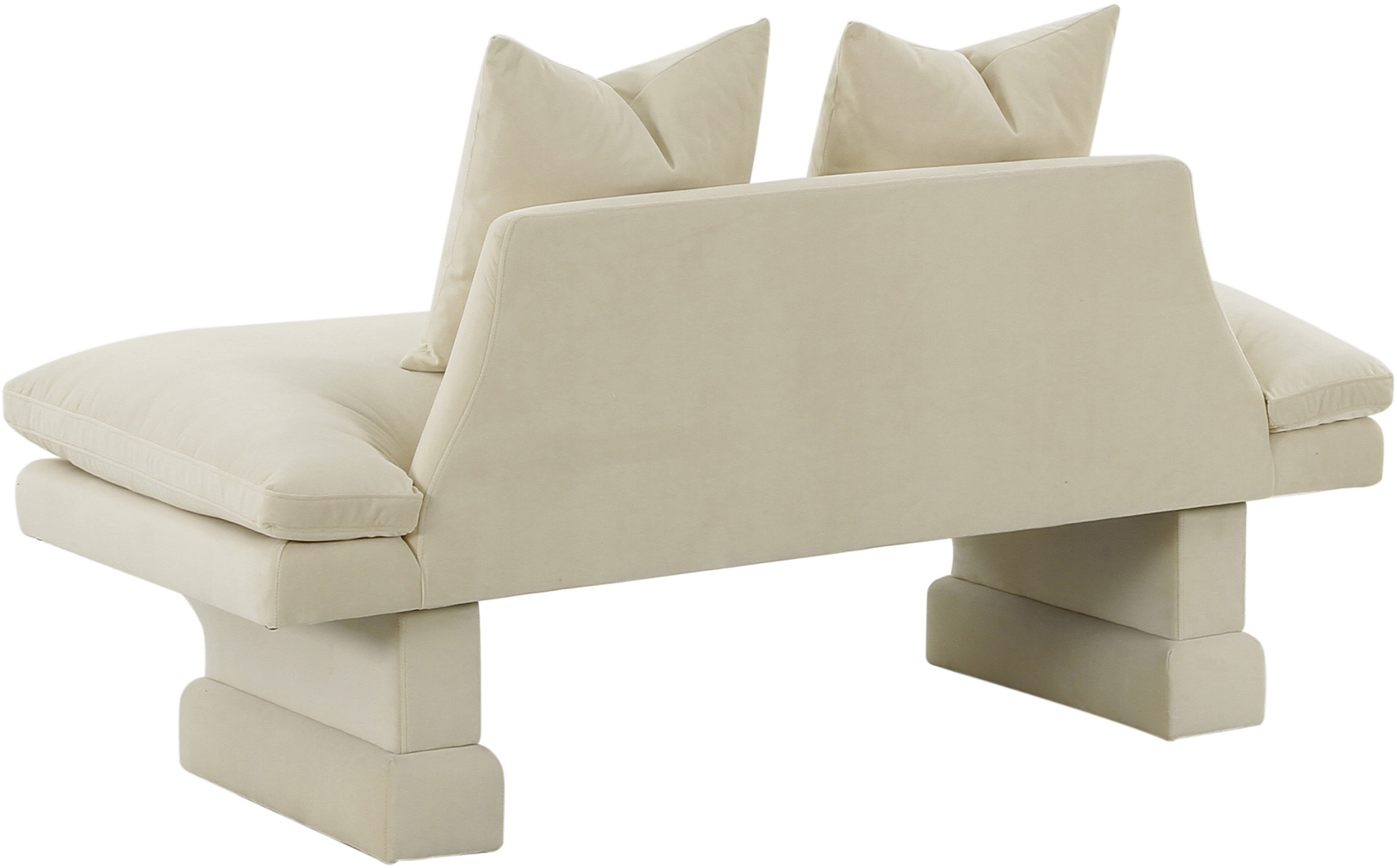 Aylee Beige Settee - Thumbnail - Image 3