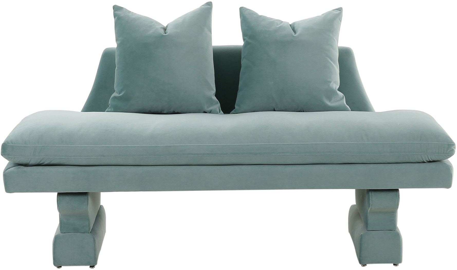 Aylee Blue Settee - Thumbnail - Image 2