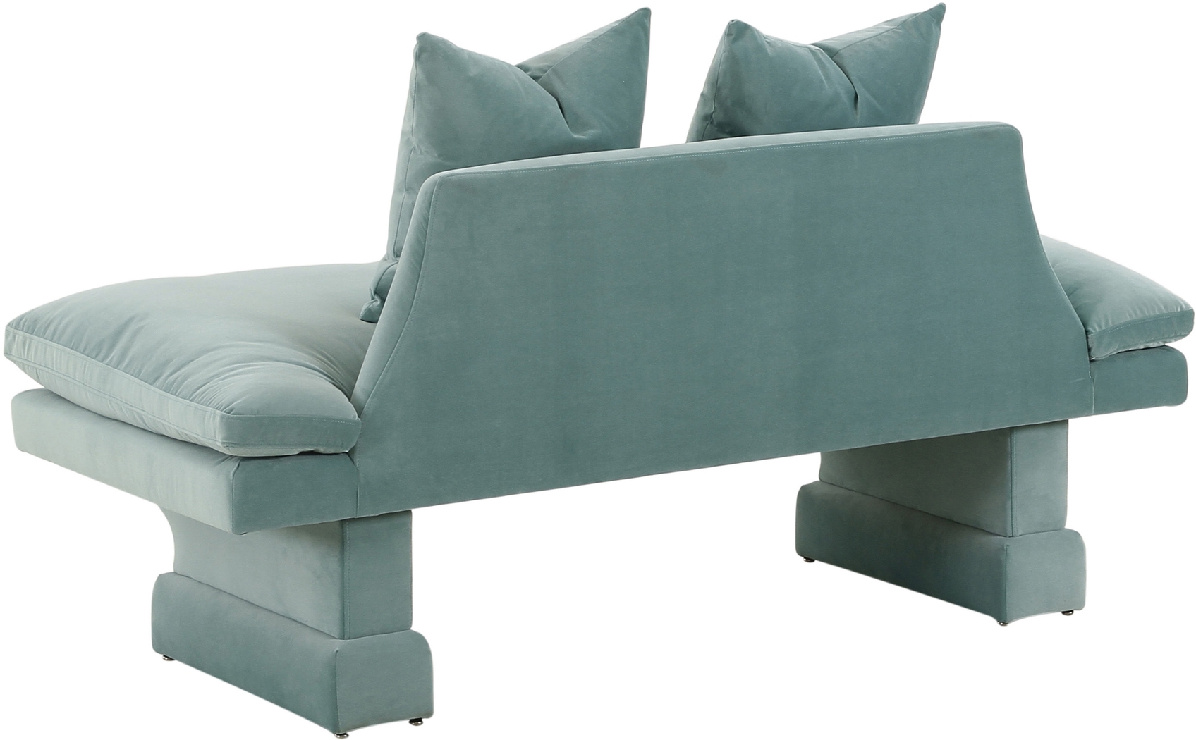 Aylee Blue Settee - Thumbnail - Image 3