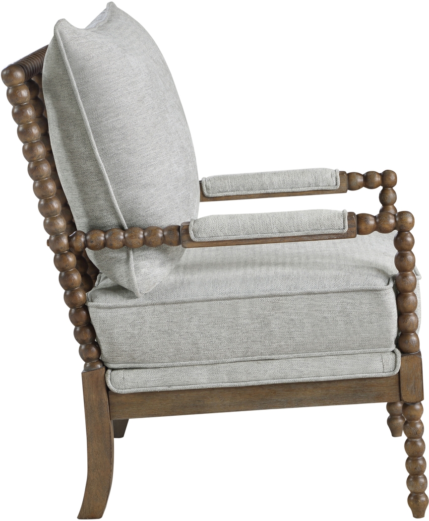 Ayleen Gray Accent Chair - Thumbnail - Image 5