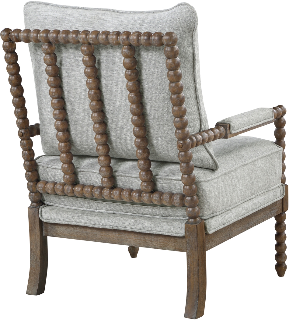 Ayleen Gray Accent Chair - Thumbnail - Image 6