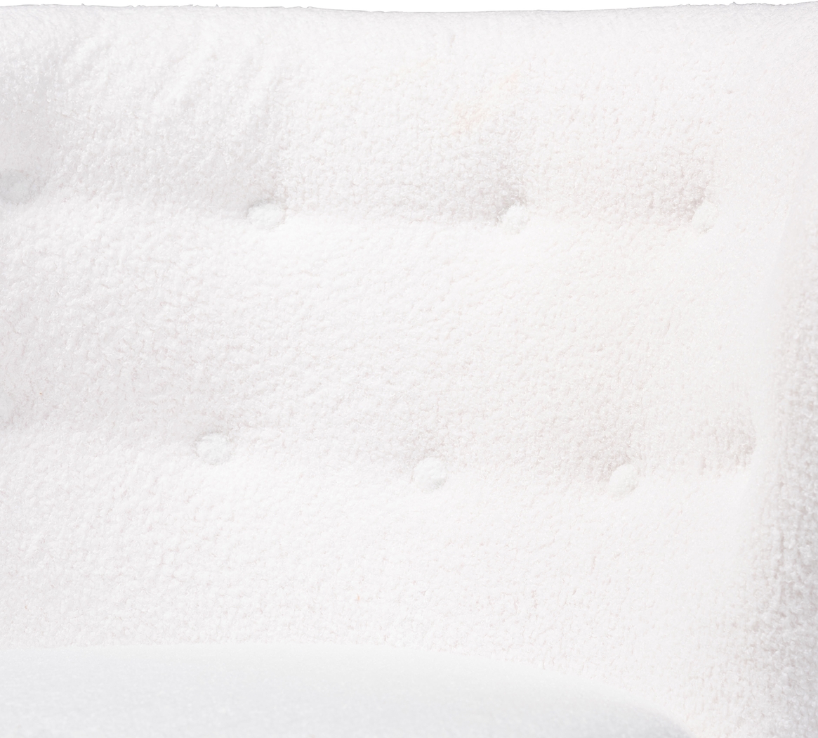 Aylera White Accent Chair - Thumbnail - Image 6