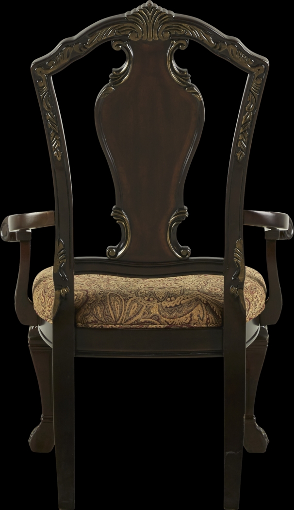 Aylesbury Brown Cherry Arm Chair - Thumbnail - Image 2
