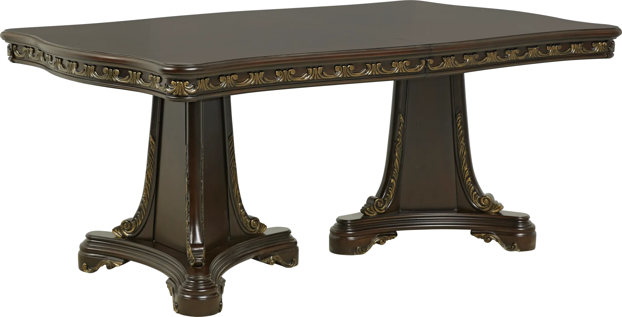 Aylesbury Brown Cherry 5 Pc Rectangle Dining Room - Thumbnail - Image 2