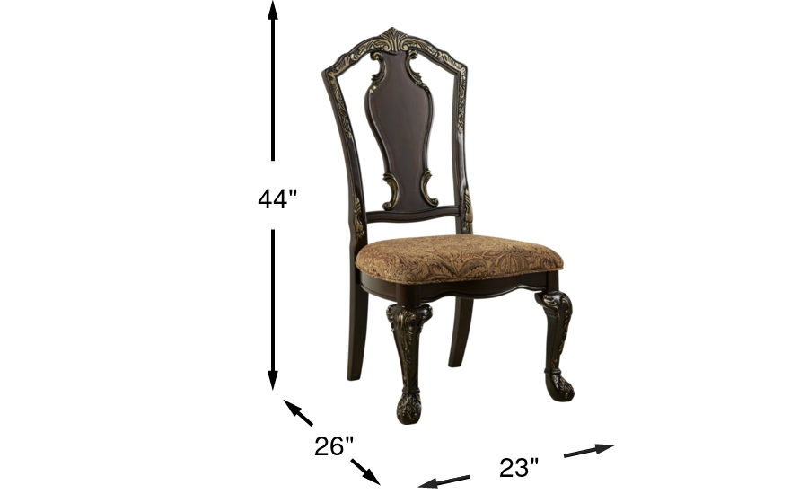 Dimension Image. Please refer to the Dimension Tab on this page for dimension details.