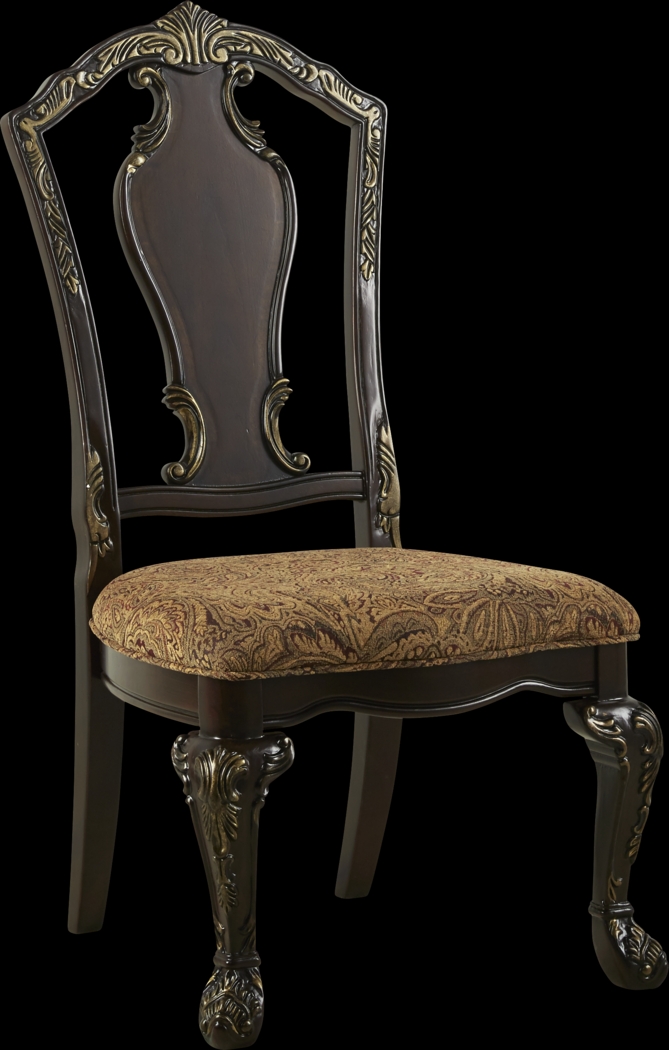 Aylesbury Brown Cherry Side Chair - Thumbnail - Image 1