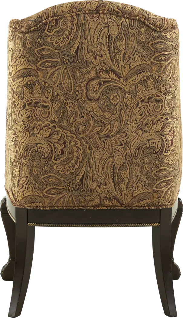 Aylesbury Brown Cherry Swoop Back Side Chair - Thumbnail - Image 2