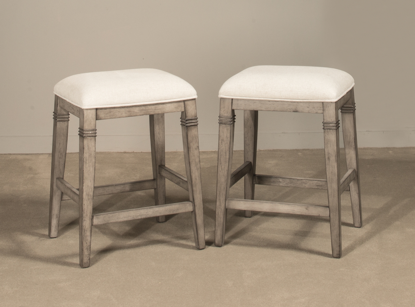 Aylwin Linen Counter Height Stool - Thumbnail - Image 3