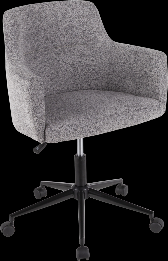 Aymard Gray Office Chair - Thumbnail - Image 1