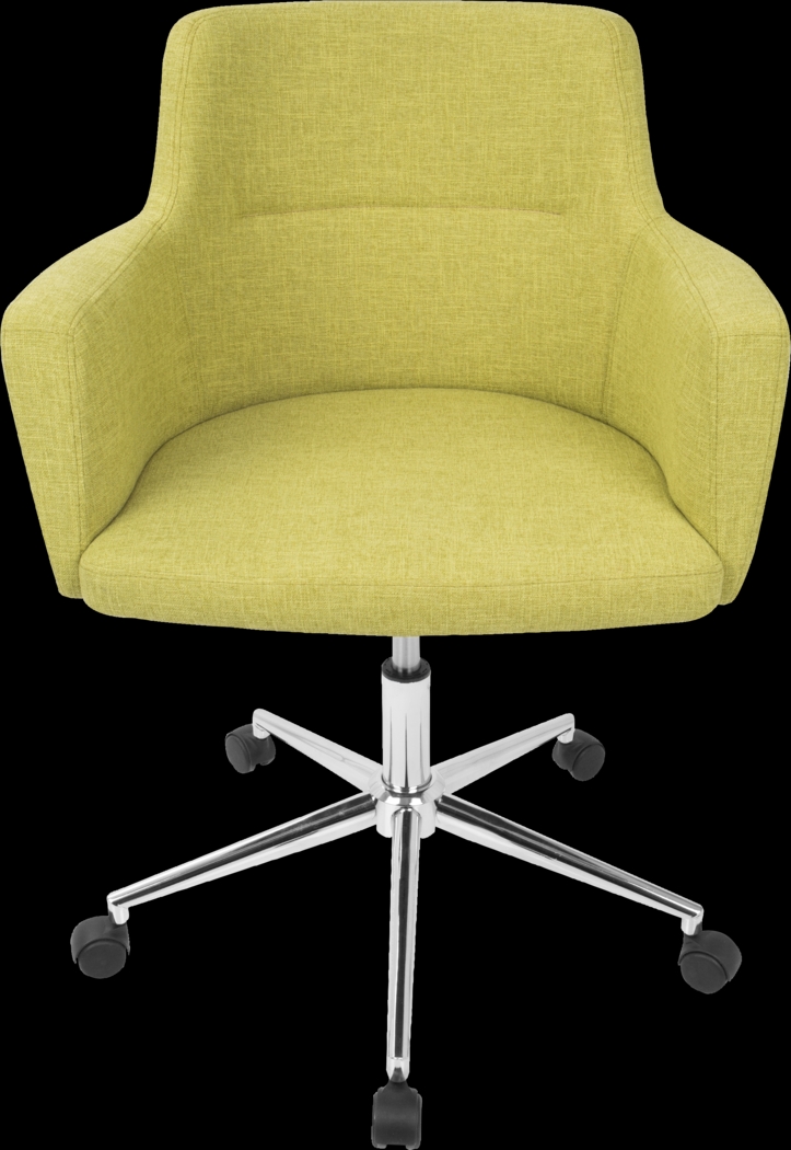 Aymard Green Office Chair - Thumbnail - Image 5