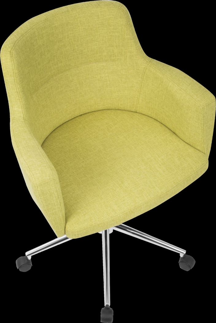 Aymard Green Office Chair - Thumbnail - Image 6