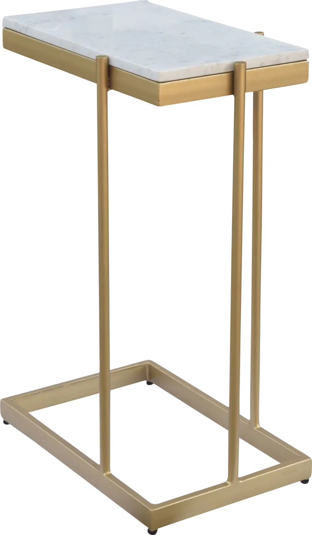 Aymore White End Table - Thumbnail - Image 7