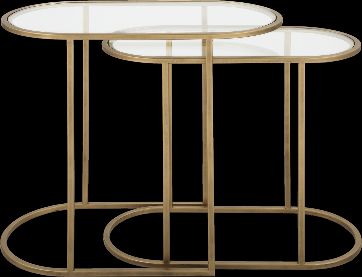 Ayna Gold Nesting Table. Set of 2 - Thumbnail - Image 3