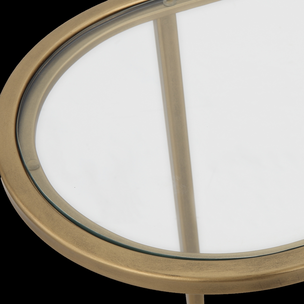 Ayna Gold Nesting Table. Set of 2 - Thumbnail - Image 5