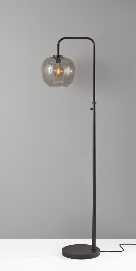 Aynlee Black Floor Lamp - Thumbnail - Image 5