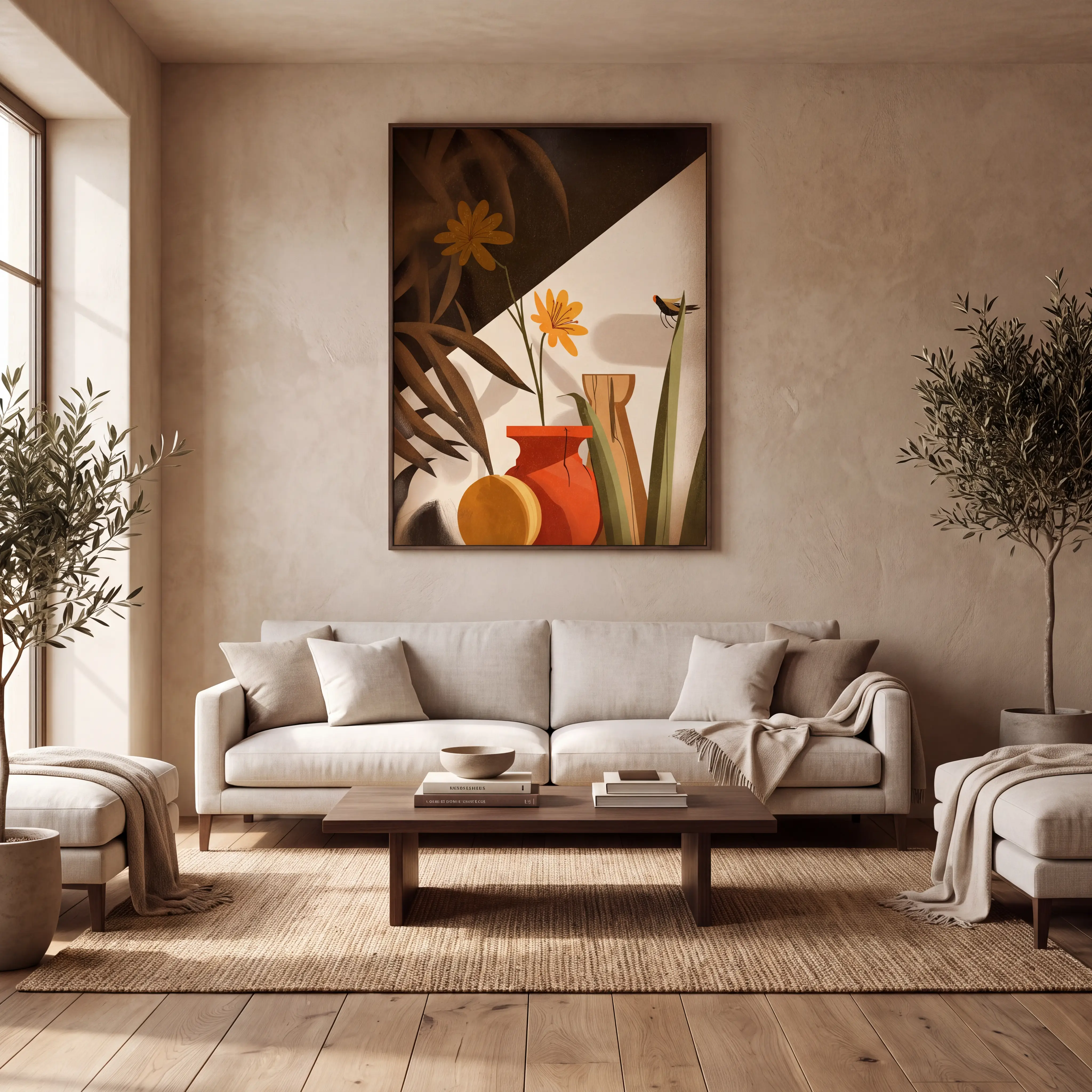 Aysa II Brown Artwork - Thumbnail - Image 2