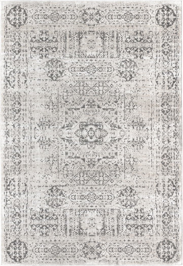 Aysian White 5'1 x 7' Rug - Thumbnail - Image 1