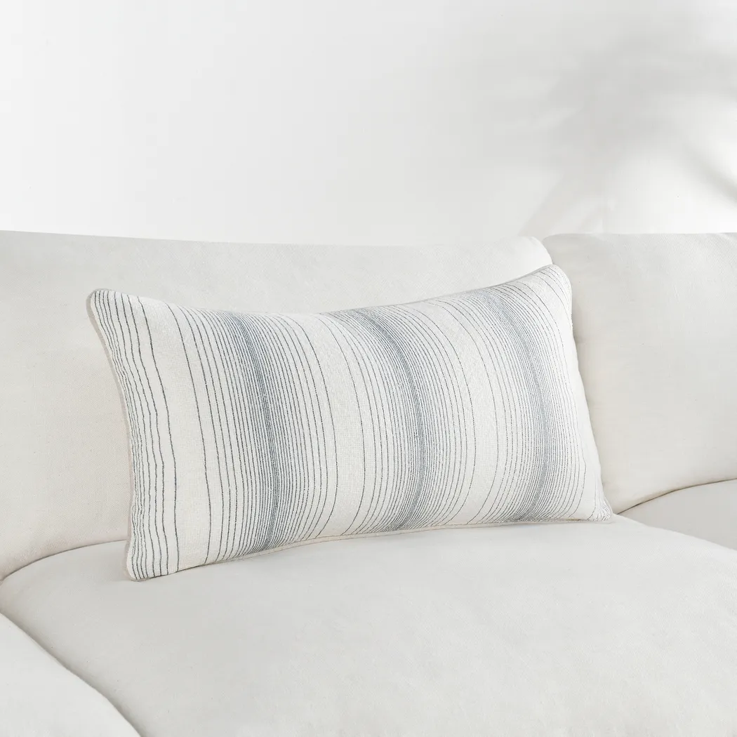Ayuca Cream Lumbar Pillow - Thumbnail - Image 2