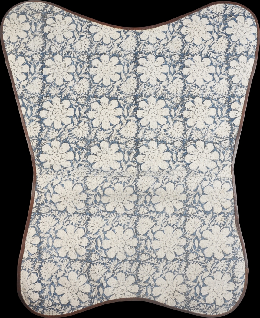 Azadir Blue/White Accent Chair - Thumbnail - Image 5