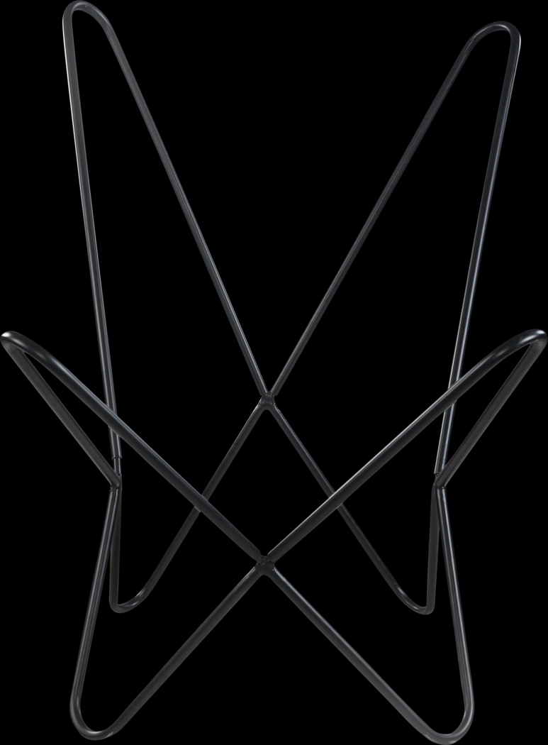 Azadir Blue/White Accent Chair - Thumbnail - Image 8