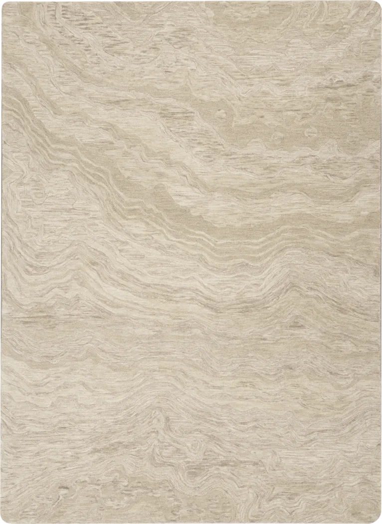 Azalea Beige 3'9 x 5'9 Rug - Thumbnail - Image 1