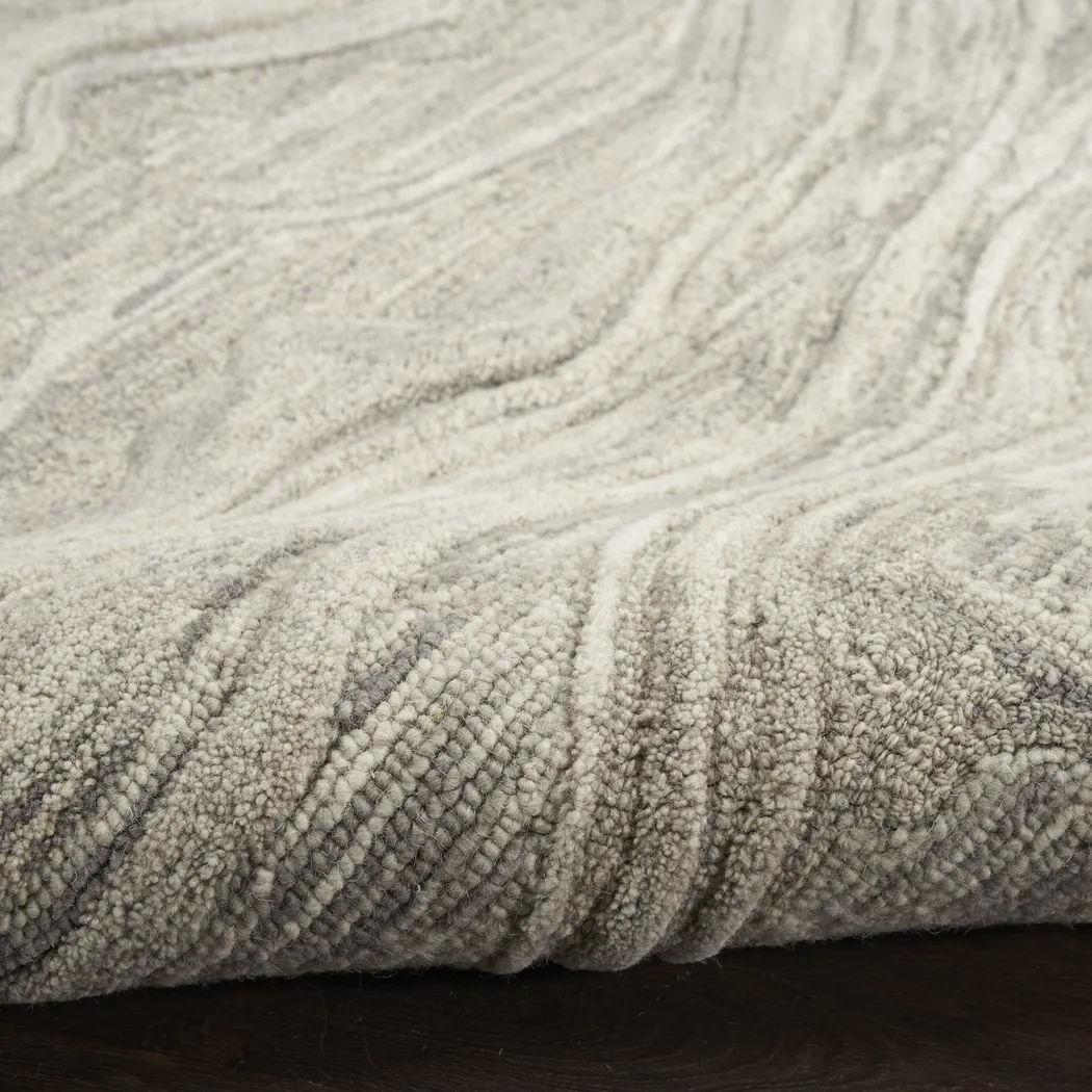 Azalea Gray 7'9 x 9'9 Rug - Thumbnail - Image 5