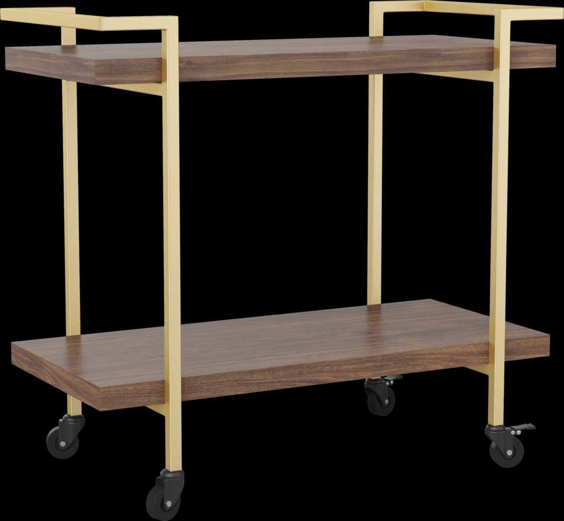 Azaline Brown Printer Cart - Thumbnail - Image 1