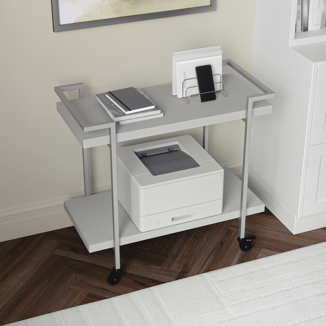 Azaline Gray Printer Cart - Thumbnail - Image 3