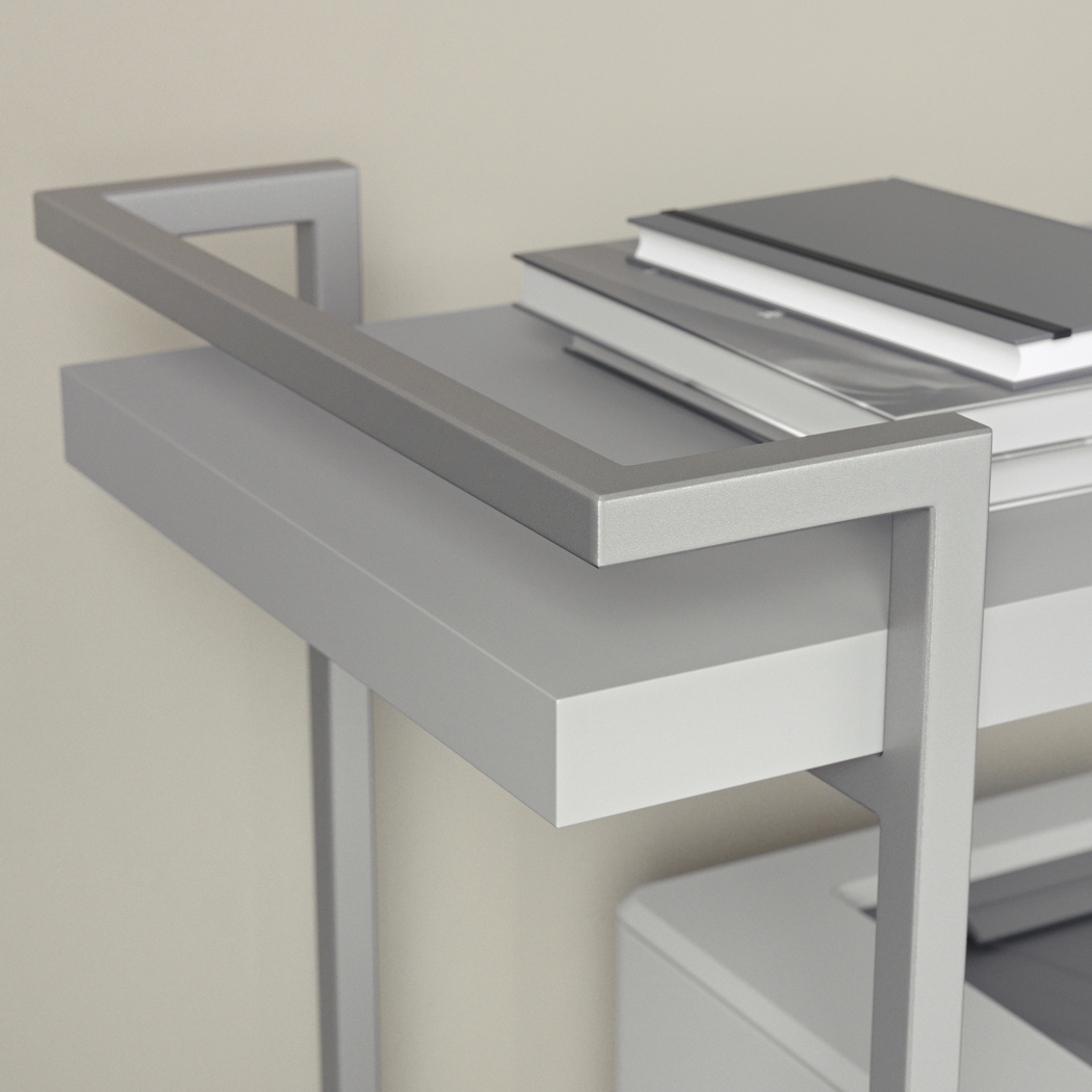 Azaline Gray Printer Cart - Thumbnail - Image 5