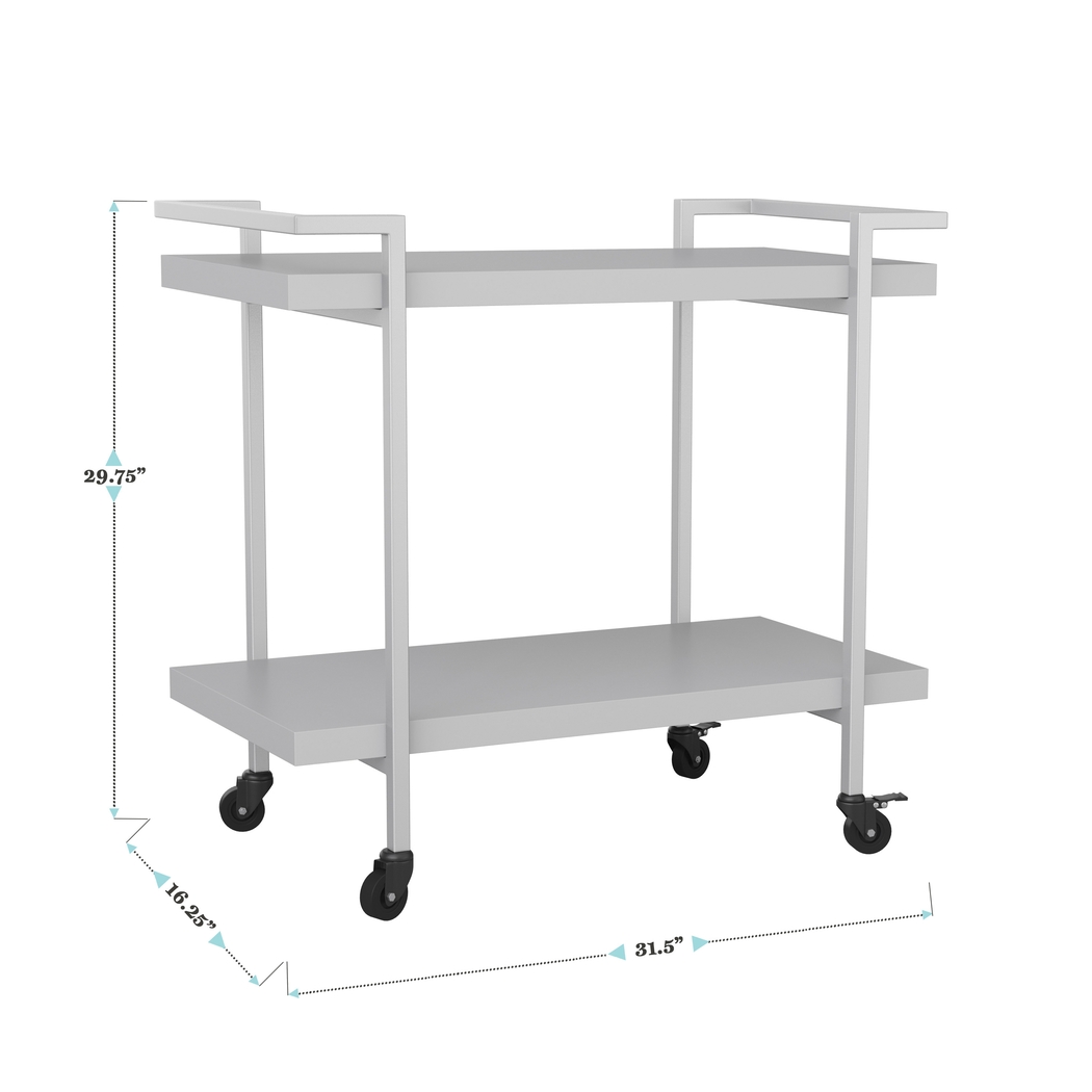 Azaline Gray Printer Cart - Thumbnail - Image 10