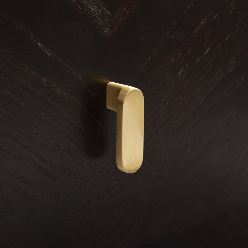 Azaloak Black and Gold Nightstand - Thumbnail - Image 4