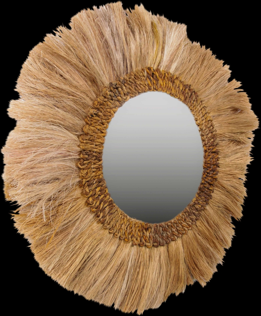 Azara Lane Natural Mirror - Thumbnail - Image 2